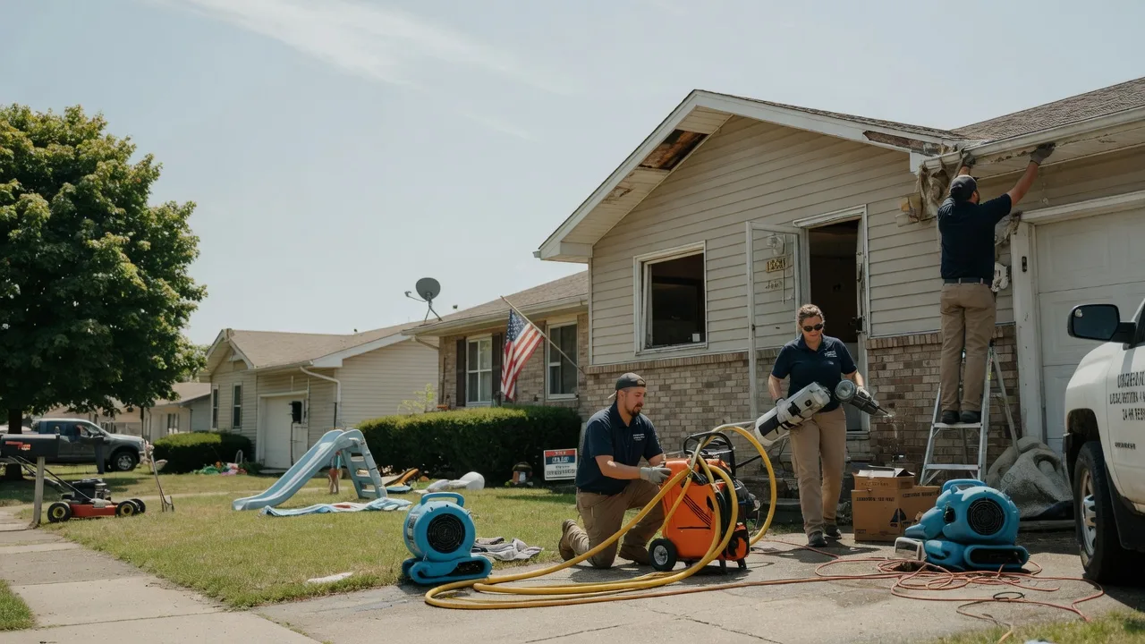 Water Damage Restoration in Shepardsville, IN near me